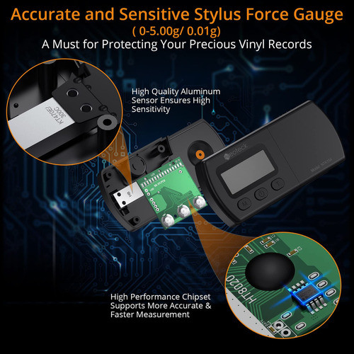 Neoteck Balanza Digital Para Aguja De Tocadiscos, Calibrado 1