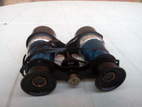 Antiguo Larga Vista Binocular De Juguete Con Brujula Field 1