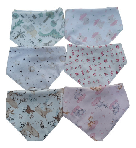 Babero Bandanas Bebe Y Beba Algodon 0