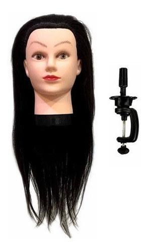 Kit Estudiante Peluqueria Cabeza Practica Tijera Corte Pulir 1