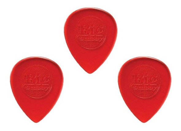 Palheta Dunlop Big Stubby 1mm C/3 Unidades 1