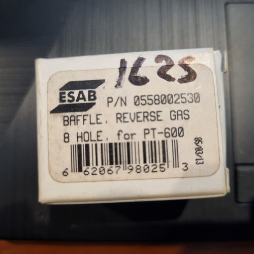 0558002530 Esab Swirl Baffle Ccw 8h X .047 Pt-36 Pt-600 1