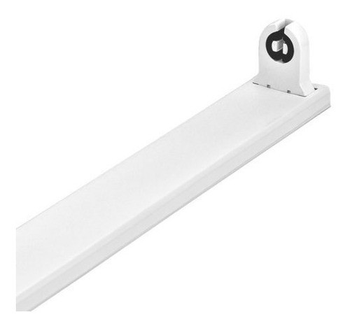 Listón Para 1 Tubo Led 16/18w 120cm  A 220v Directo Chato 0