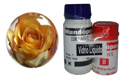 La Original Resina Epoxi Cristal Vidrio Líquido X 150 Gr 0