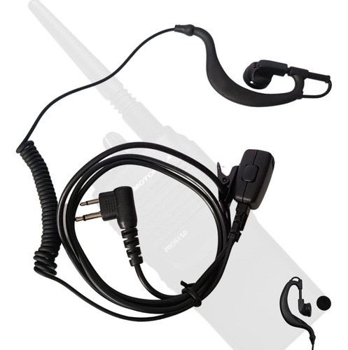 2 Fones Para Rádio Comunicador Motorola Ep450 Ep450 Pro3150 1