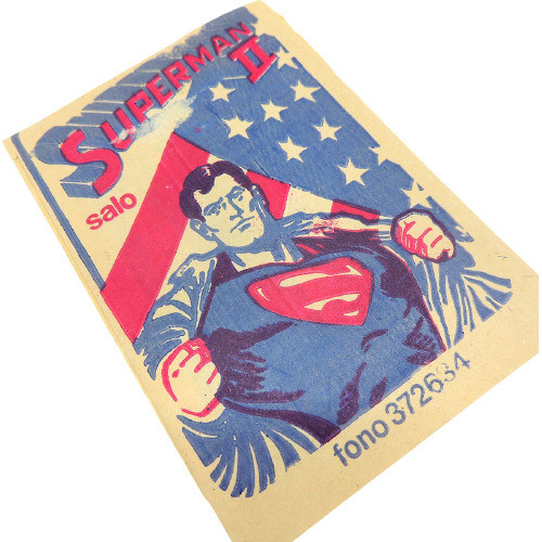Superman Ii Sobre Figuritas Stickers Salo 6 Madtoyz 0