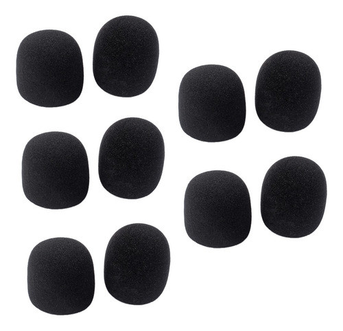 10x Grosso Microfone Espuma Mic Capa Pára-brisas Protetor 0