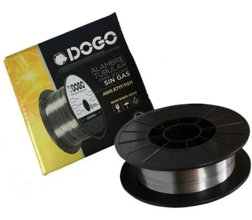 Alambre Flux Mig Dogo Suelda Sin Gas Rollo 0,9mm 450gr 0