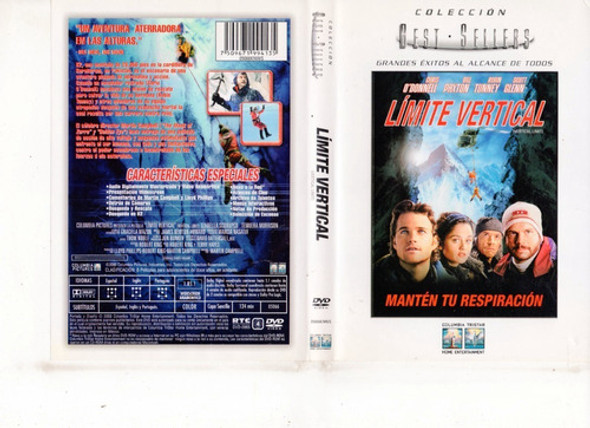 Límite Vertical (2000) (mx) - Dvd Original - Mcbmi 0