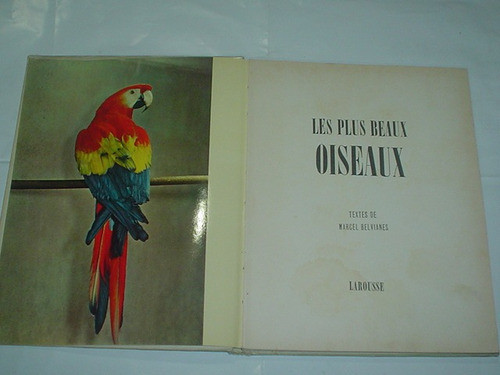 Las Aves Más Bellas Les Plus Beaux Oiseaux Larousse 1954 1