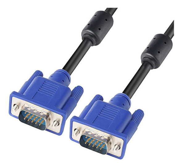 Pasow Vga A Vga Monitor Cable Hd15 Macho A Macho Para Proyec 1