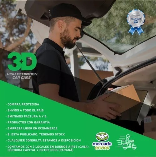 Kit De Corrección Y Protección Cerámica - 3d 1