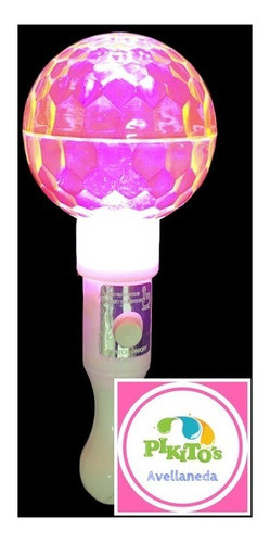 Juguete Microfono Rosa Con Luz  X1 0