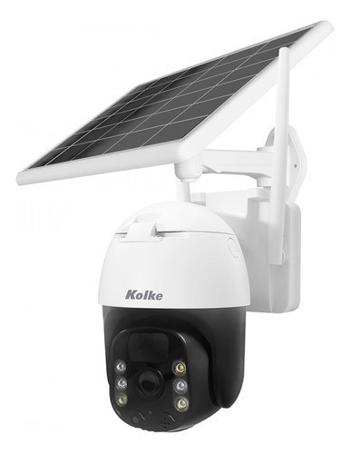 Cámara Solar Wifi Kolke Autonoma Fhd Colorvu 1