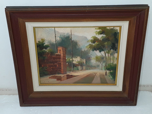2227- Paulo Braga Ost 70x63cm C/mold- Forte Duque De Caxias 1