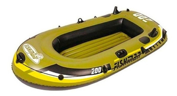 Bote Inflable Fishman 200 C/remos Inflador 2.18m 0 Bote Inflable Fishman 200 C/remos Inflador 2.18m 0