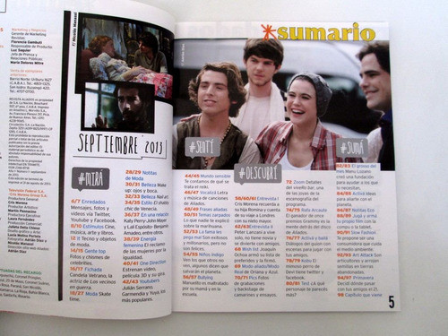 Revista Aliados Nro 1 Peter Lanzani Cris Morena Boedo Caba 1