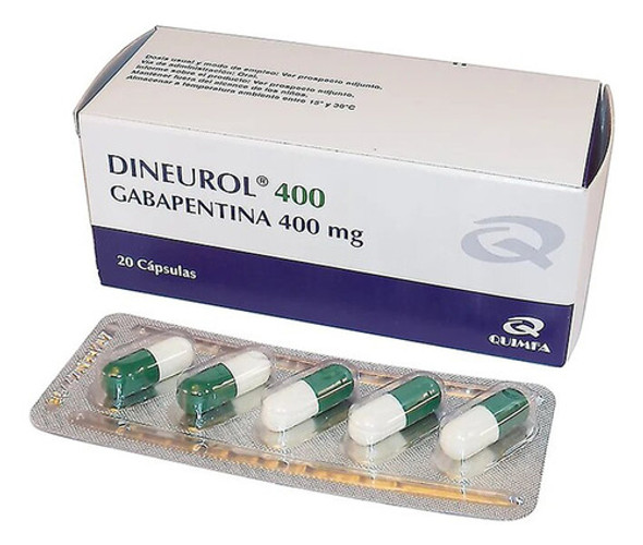 Dineurol® 400mg X 20 Cápsulas (gabapentina) 0