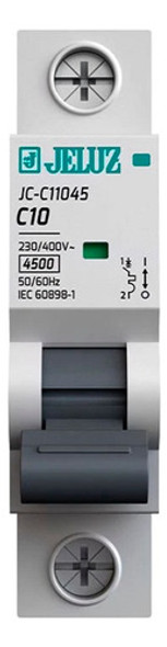 Llave Térmica Unipolar 10a 4,5k Iram Jeluz Electro Medina 1