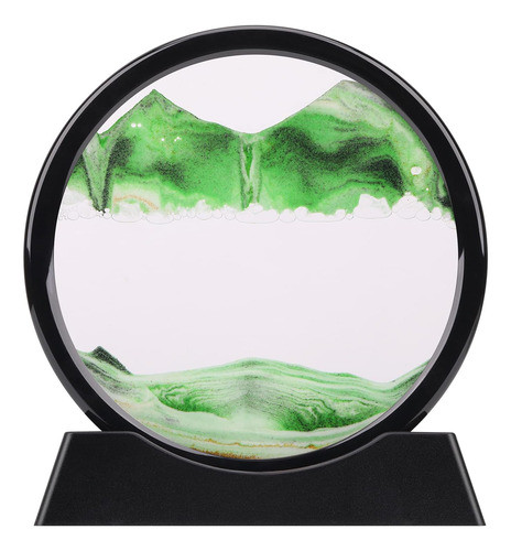 Imagen De Arte De Arena En Movimiento Liquido 3d - Verde 0