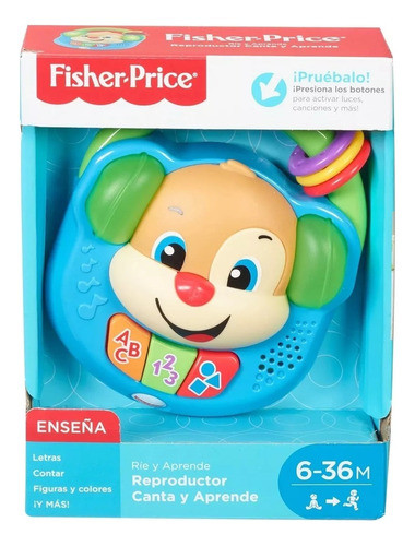 Juego Didactico Fisher Price Reproductor Canta Y Aprende 1