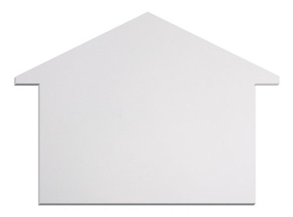 Mural Casinha Lousa Magnético 80x110cm - Branco + 50 Ímas 0