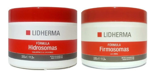 Kit Hidrosomas Hidratante + Firmosomas Flacidez Lidherma 0