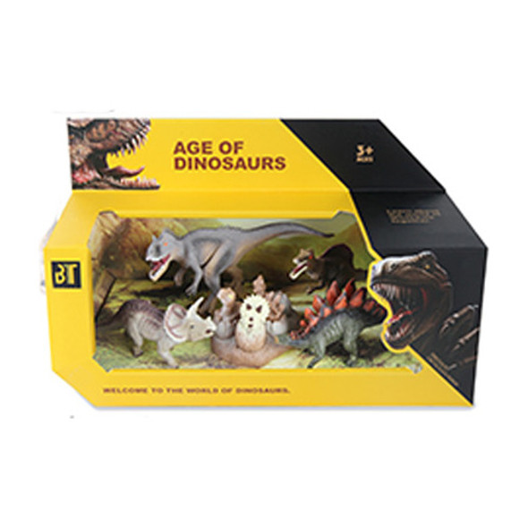 Dinosaurios De Goma Con Accesorios Edad + 3 Ub 0