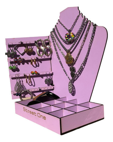 Alhajero Organizador Joyas Accesorios Anillos Aros Cadenas 0