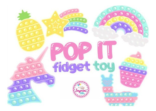 Kit Pop It Imagenes Cliparts Pastel Popit Imprimibles #804 0