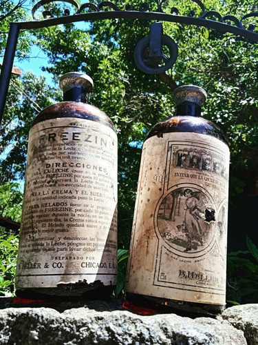 Antigua Botella Lacrada Freezine , Año 1901 1