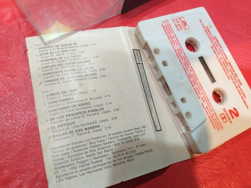 Cassette De Enrique Llopis, Somos Del Sur. Poligram 0