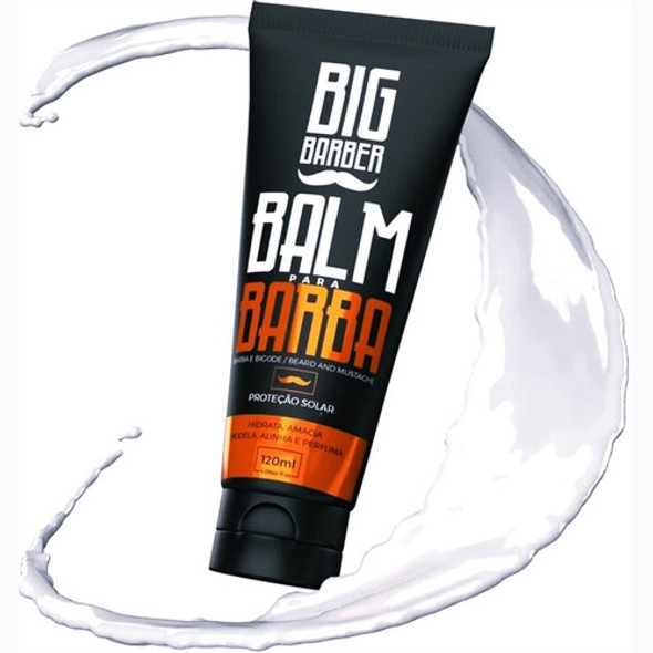 Balm Para Barba Big Barber 120ml Hidrata Fortalece Estimula 1