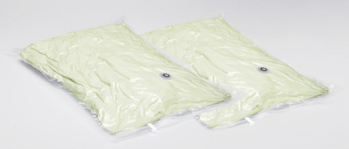 Set X 2 Bolsas Vacio Guardar Ropa 36 X 68 Cm Viajes Valija 1