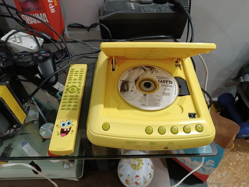 Reproductor De Dvd Edición Especial Bob Esponja Nickelodeon 1