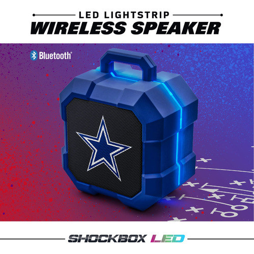 Nfl Prime Brands Group Shockbox - Altavoz Bluetooth, Talla U 1