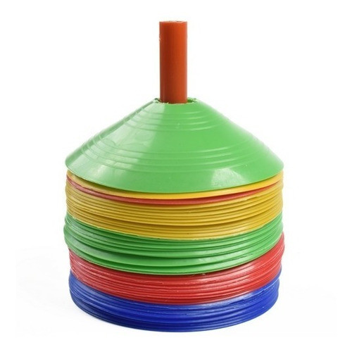 Cono Tortuga X40 Uni Variedad Colores Entrenamiento Fitness 0