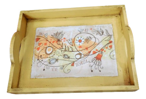 Bandeja Madera - Se Pueden Personalizar 28x38cm 0