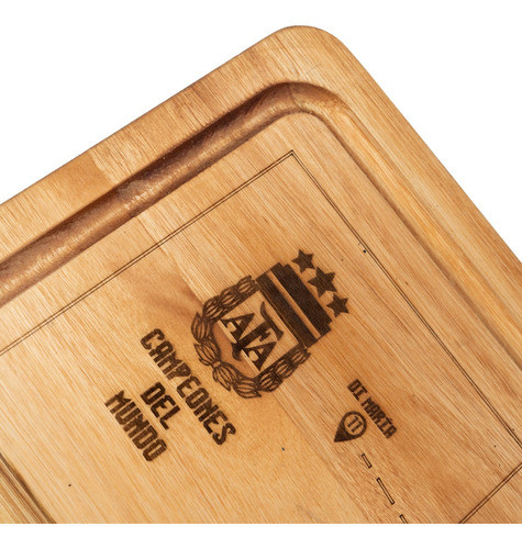Tabla Para Asado Argentina Gol Di María Afa Madera 35x25 1