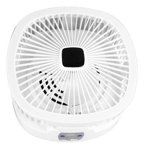 Ventilador De Mesa Solar Recarregável De 10000mah De 5 Veloc 1