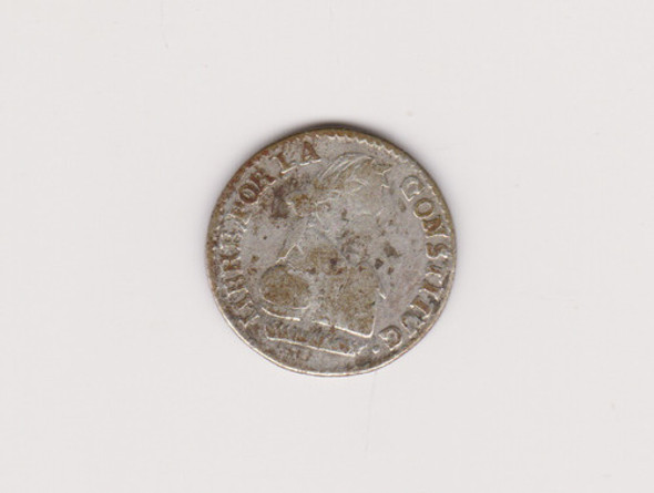 Moneda Bolivia 1/2 Sol Año 1830 Jl Plata Muy Bueno 1 Moneda Bolivia 1/2 Sol Año 1830 Jl Plata Muy Bueno 1