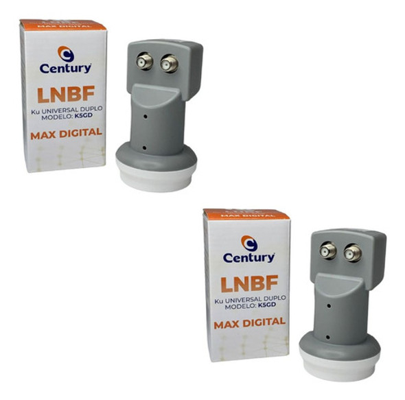 Lnbf Duplo Banda Ku Universal Twin 2 Receptores Sky E Outros 0