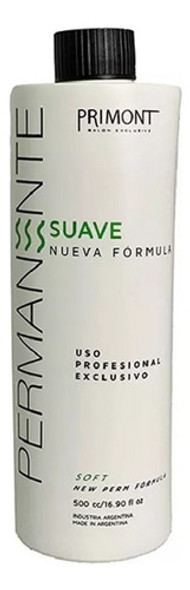 Liquido Permanente Suave Cabellos Tratados 500ml Primont 0 Liquido Permanente Suave Cabellos Tratados 500ml Primont 0