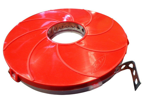 Cinta Perforada Fleje De Montaje 12 Mm X 25 Mts Rojo Fischer 1