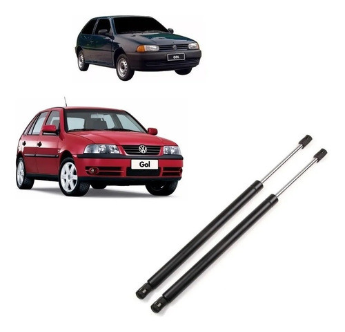 Kit X2 Amortiguadores Porton Baul Trasero Vw Gol Ab9 G3 0