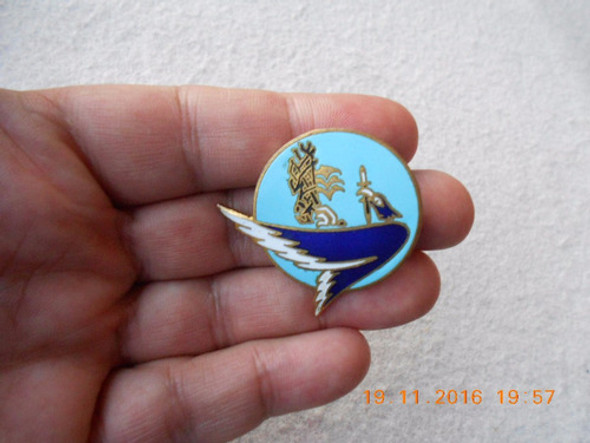 Antiguo Prendedor Insignia Militar Francesa Esmaltada 1