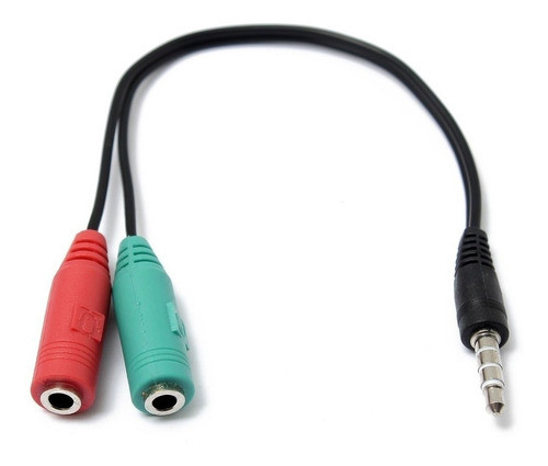 Adaptador Jack Micrófono Hembra Audio Macho Pc Notebook 0
