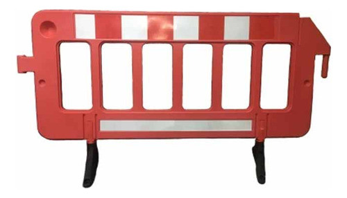 Barrera Plastica De Seguridad Largo 1,95xaltura 1 Mt Rojo 0