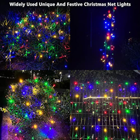Red De Luces Led De Navidad Para Exteriores, 1