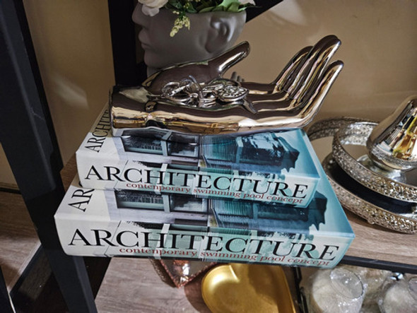 Caja Libro Grande Decoracion Tendencia Fashion/arquitecture 1